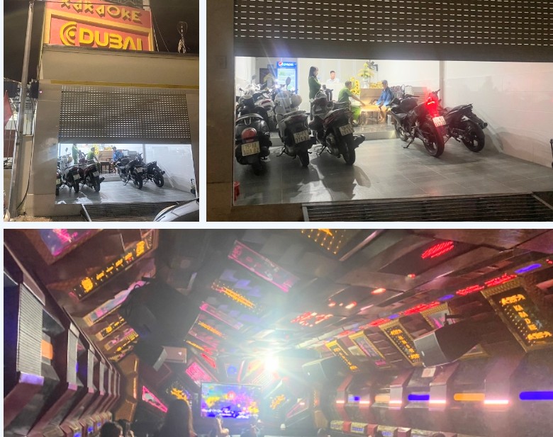 Đình chỉ hoạt động Cơ sở kinh doanh Karaoke Dubai (Kiến Thụy)